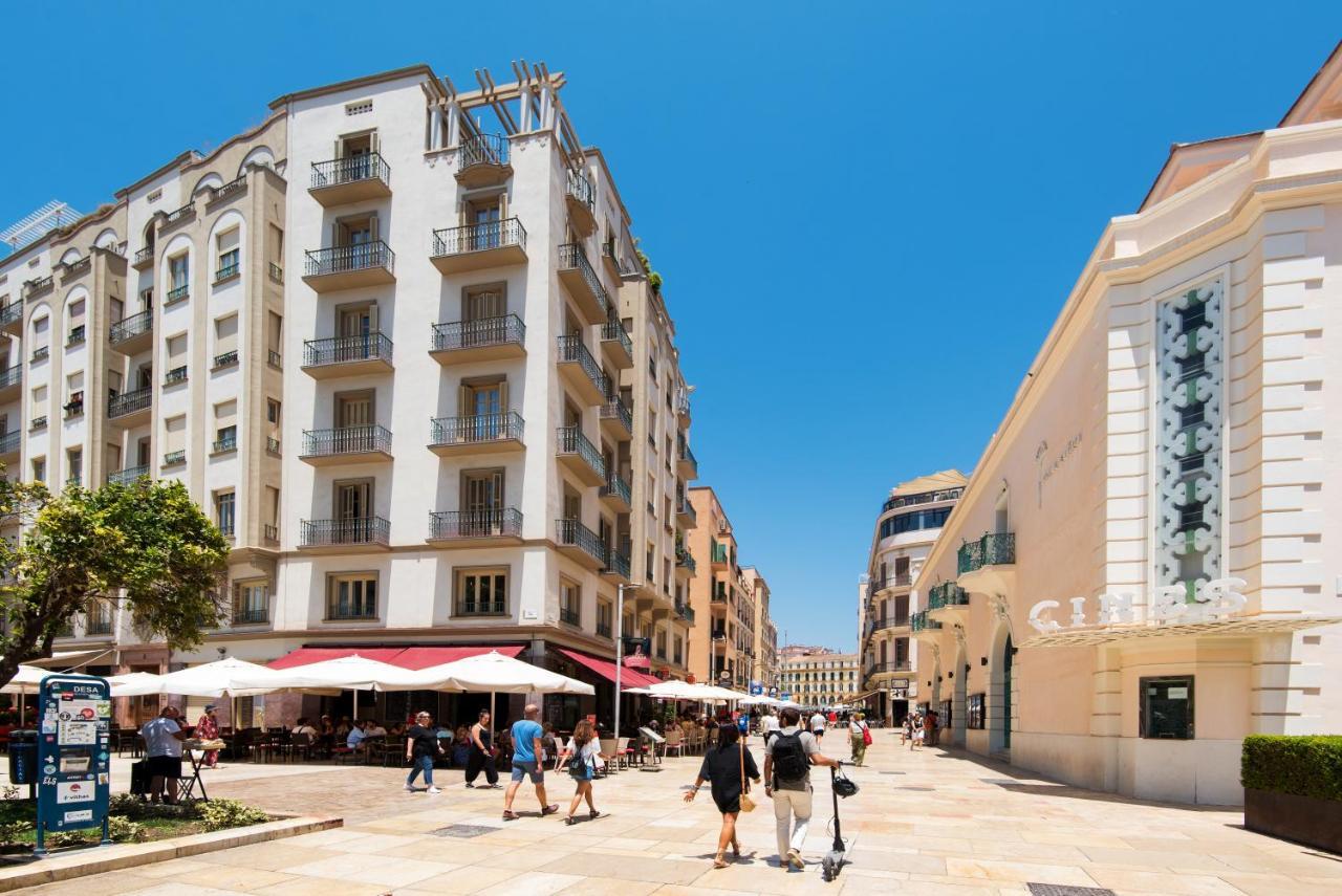 Center Apartment 2Bed 2B Aircon Wif And Parking Free Màlaga Exteriér fotografie