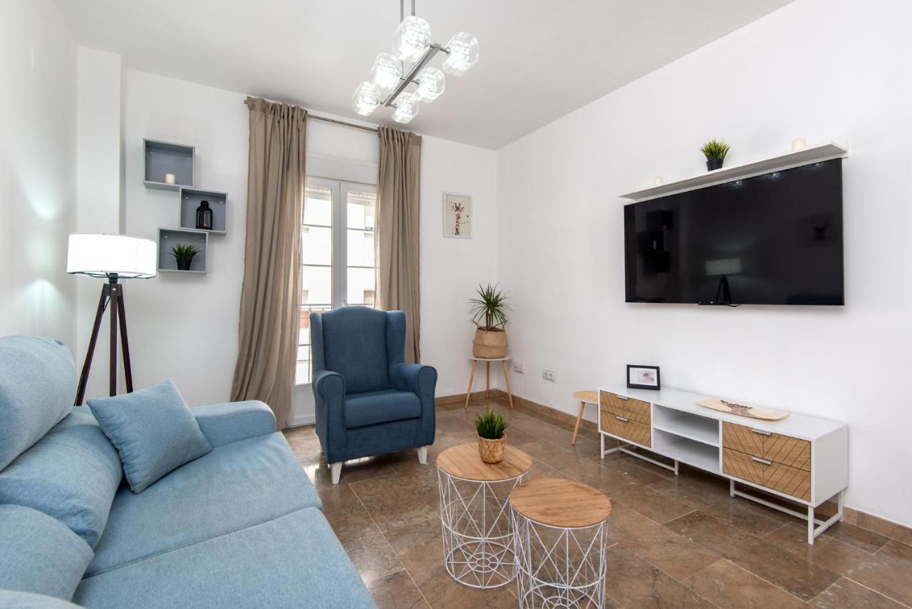 Center Apartment 2Bed 2B Aircon Wif And Parking Free Màlaga Exteriér fotografie