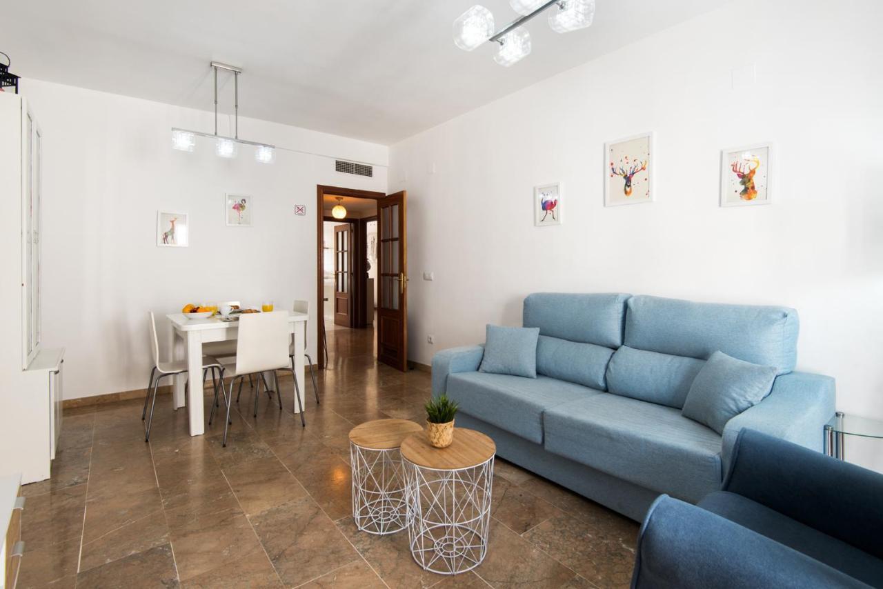 Center Apartment 2Bed 2B Aircon Wif And Parking Free Màlaga Exteriér fotografie